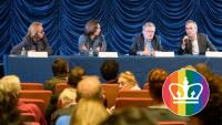 LGBTQ Panel Discussion, Columbia pride logo